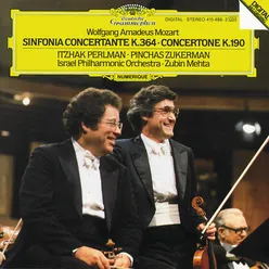 Mozart: Sinfonia concertante K.364; Concertone K.190