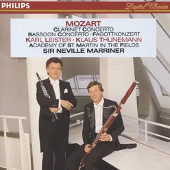 Mozart: Clarinet & Bassoon Concertos