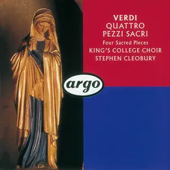 Verdi: Four Sacred Pieces; Pater Noster