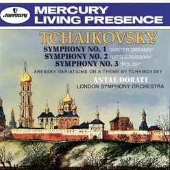 Tchaikovsky: Symphonies Nos.1-3/Arensky: Variations on a Theme by Tchaikovsky-2 CDs