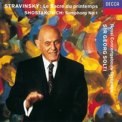 Shostakovich: Symphony No.1/Stravinsky: Le Sacre du printemps