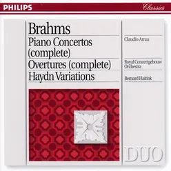 Brahms: Piano Concertos Nos.1 & 2/Haydn Variations etc.-2 CDs