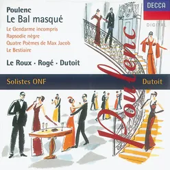 Poulenc: Le bal masqué/Chamber Works