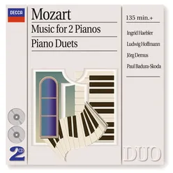 Mozart: Music for 2 Pianos; Piano Duets-2 CDs