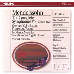 Mendelssohn: The Symphonies Vol.2; Violin Concerto; A Midsummer Night's Dream-2 CDs