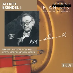 Alfred Brendel III (Great Pianists of the 20th Century Vol.14)-2 CDs