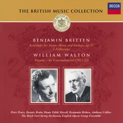 Britten: Serenade for Tenor, Horn & Strings/Walton: Façade