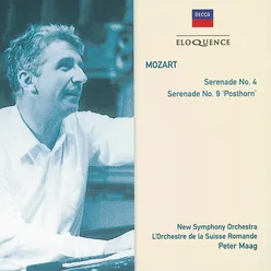Mozart: Serenade No.4; Serenade No.9 - "Posthorn"