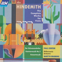 Hindemith: The Complete Works for Viola Vol.1-null