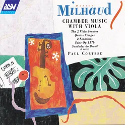 Milhaud: Chamber Music With Viola