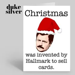 Christmas was invented by hallmark to sell cards
