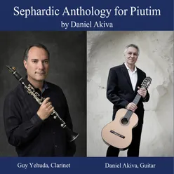 Sephardic Anthology for Piutim for Clarinet & Guitar
