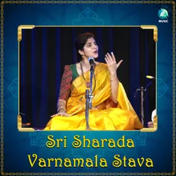 Sri Sharada Varnamala Stava