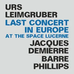 Last Concert in Europe at the Space Lucerne Live, Lucerne, 2021