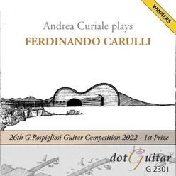 Andrea Curiale plays Ferdinando Carulli