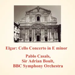 Cello Concerto in E minor, Op.85: III. Adagio