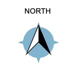 north