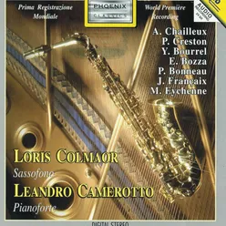 Suite pour saxophone alto et piano : I. Improvisation