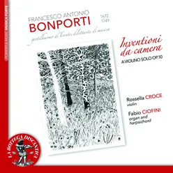 Francesco Antonio Bonporti: 10 Inventions, Op. 10
