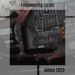 Empowering Lyrics Select 2023