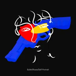 Bullet/Roses/Self-Portrait