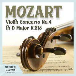 Violin Concerto No.4 in D Major, K. 218: II. Andante cantabile