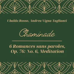 Chaminade: 6 Romances sans paroles, Op. 76: No. 6, Meditation