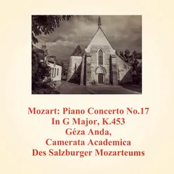Piano Concerto No.17 In G Major, K.453: 2. Andante (Cadenza: K.624-24)