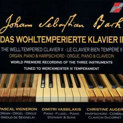 Das Wohltemperirte Clavier, oder Praeludia, und Fugen durch alle Tone und Semitonia in E Minor, BWV 879: Preludium