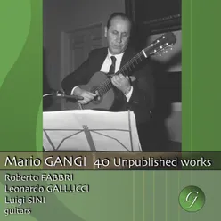 Mario Gangi: 40 Unpublished Works