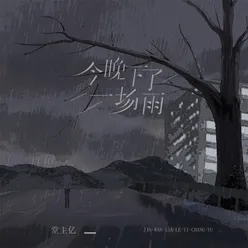 今晚下了一场雨