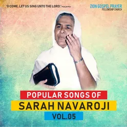 POPULAR SONGS OF SARAH NAVAROJI, VOL. 05