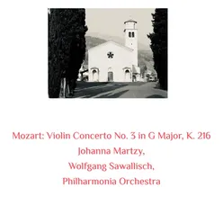 Violin Concerto No. 3 in G Major, K. 216: II. Adagio