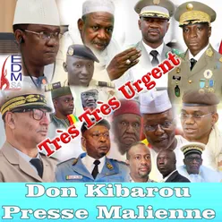 Très Très Urgent Don Kibarou Presse Malienne