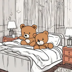 Ted In The Bed