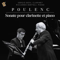 Sonate pour clarinette et piano, FP 184: I. Allegro tristamente