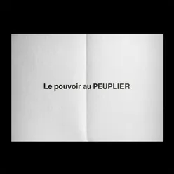 Le pouvoir au PEUPLIER