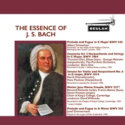 Sonata in G major for violin and harpsichord, BWV 1019: IV. Adagio