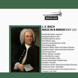 Mass in B Minor BWV 232: 6. Gloria - Laudamus Te