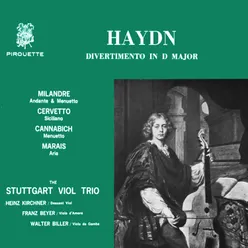Baryton Trio in D major, Hob.XI:56: II. Allegro moderato