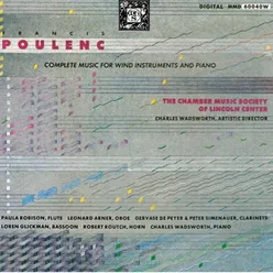 Sonata for Clarinet and Bassoon, FP 32a: 2. Romance - Andante tres doux