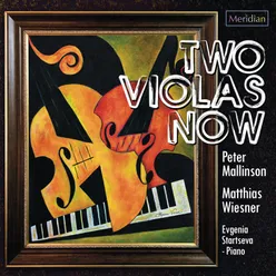 Suite for two violas: III. Mysteriously