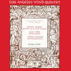 Sextet In B Flat Major Op. 6 For Piano And Winds: II. Larghetto