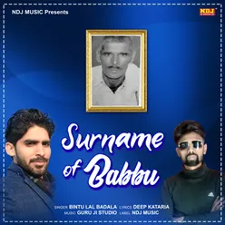 Surname Of Babbu - Single