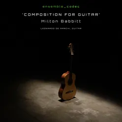 Composition for guitar (1984)