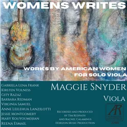 Women’s Works: Works for Solo Viola by American Women