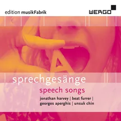 Edition Musikfabrik, Vol. 01 - Sprechgesänge