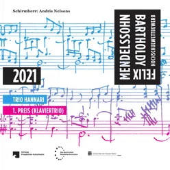 Felix Mendelssohn Bartholdy Hochschulwettbewerb 2021 - 1. Preis (Klaviertrio)