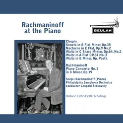Rachmaninoff at the Piano