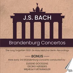 Brandenburg Concerto No. 3 in G Major, BWV 1048: II.